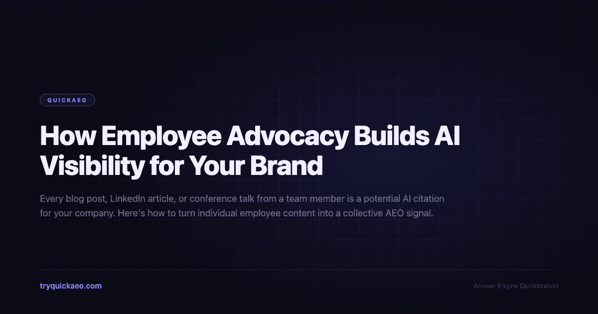 How Employee Advocacy Builds AI Visibility for Your Brand